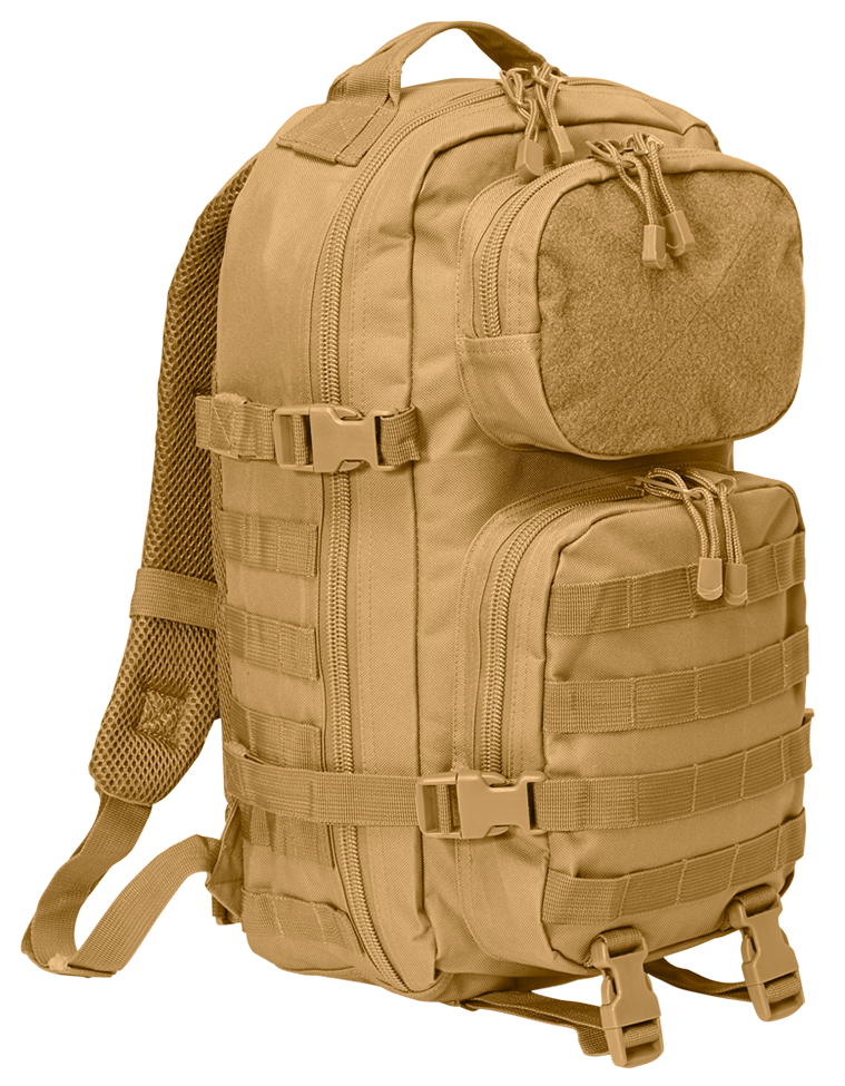 Ausverkauf: Rucksack Molle US Kampfrucksack Sand Taktisch Cooper PATCH medium
