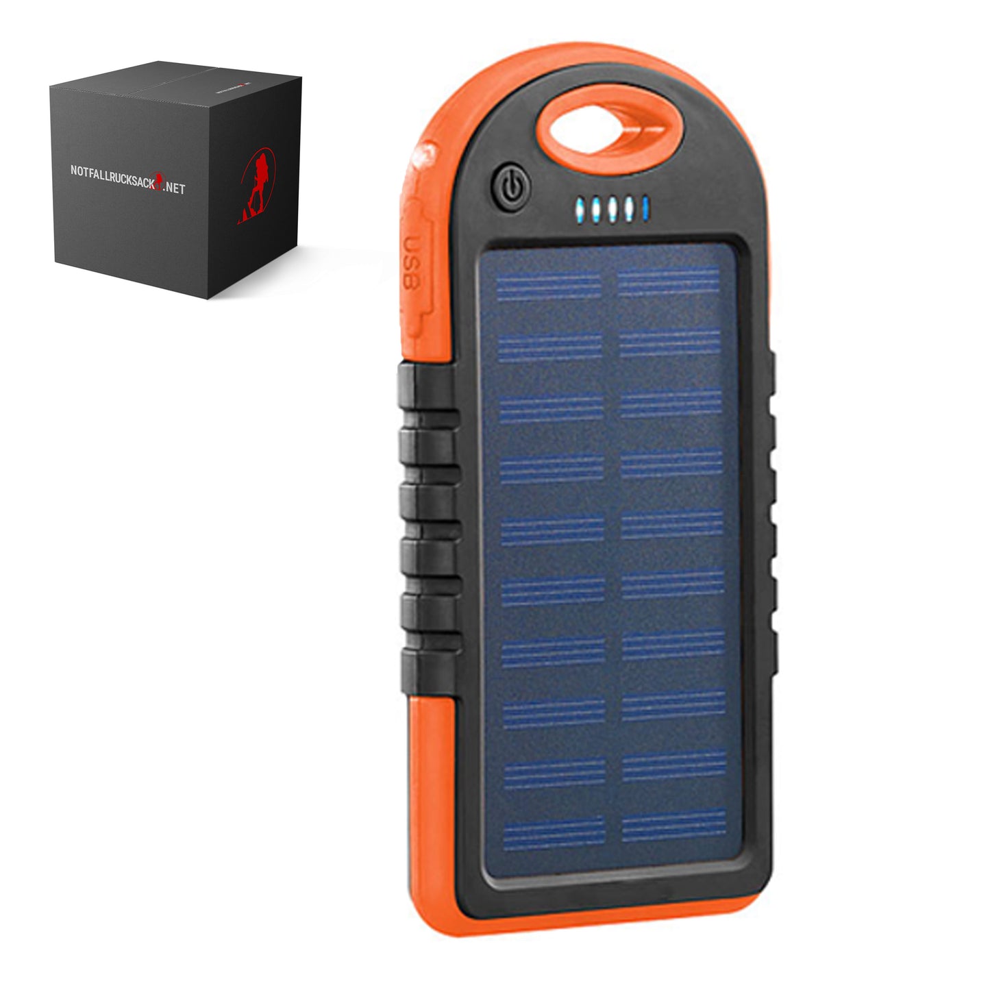 Ausverkauf: Solar Powerbank Premium - Überall deine Geräte laden - Testsieger