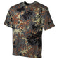 US T-Shirt, halbarm, flecktarn, 170 g/m²