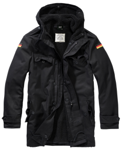 BW Parka mit Flagge