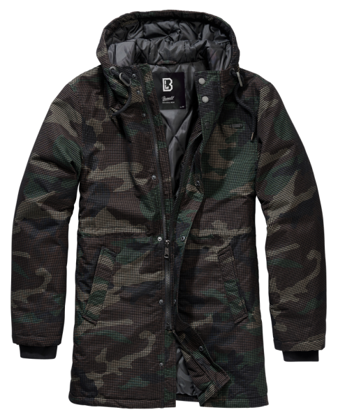 Grid-Camo Parka