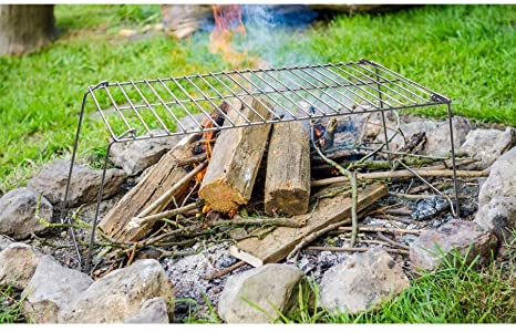 Relags Klappgrill Basic - Einfacher Grill für spontane Grillfeste