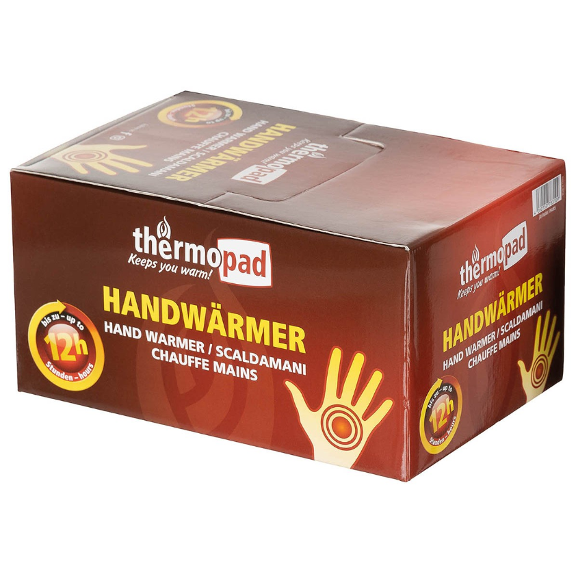 Handwärmer - Wärmepad/Thermopad für den einmaligen Gebrauch - Notwärme